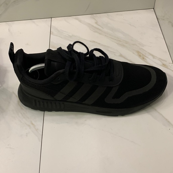 Adidas Originals Multix J FX6231 Triple Black Running Shoes Men's 10 1/2 - Picture 6 of 8